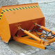 Ladeschaufel mit hydraulischer Kippvorrichtung - 750 Liter - Traglast 1600 kg - Orange