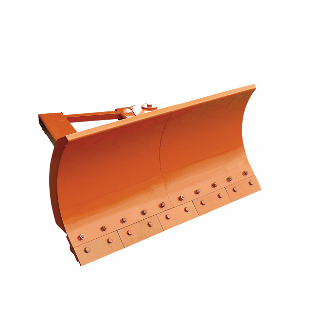 Schneeschieber mit Federklappscharre - Schildbreite 1800 mm - Orange