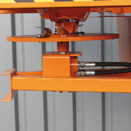 Streugerät Streugut Trichter - Volumen 265 Liter - Orange