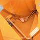 Streugerät Streugut Trichter - Volumen 265 Liter - Orange