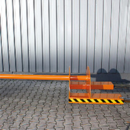 Tragdorn - für Gabelzinken - Tragkraft 1500 kg - Länge 2800 mm - Dorn 85 mm - Orange