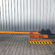 Tragdorn - für Gabelzinken - Tragkraft 2500 kg - Länge 2800 mm - Dorn 110 mm - Orange