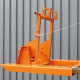 Mülltonnenkipper Haushaltstonnen - 80/120 Liter Tonne - Tragkraft 600 kg - Orange
