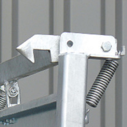 Gitterboxenkipper für Gitterbehälter in Euro-Norm - Tragkraft 500 kg - Orange