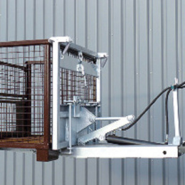 Gitterboxenkipper für Gitterbehälter in Euro-Norm - Tragkraft 500 kg - Orange