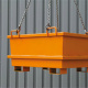 Universal-Container stapelbar - Inhalt 750 Liter - Traglast 1500 kg - Orange