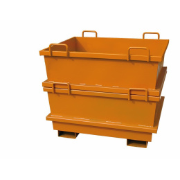 Universal-Container stapelbar - Inhalt 1000 Liter - Traglast 2000 kg - Orange