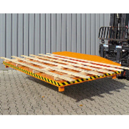 Sammelplattform - 2500 x 1790 mm - Tragkraft 2000 kg - Orange