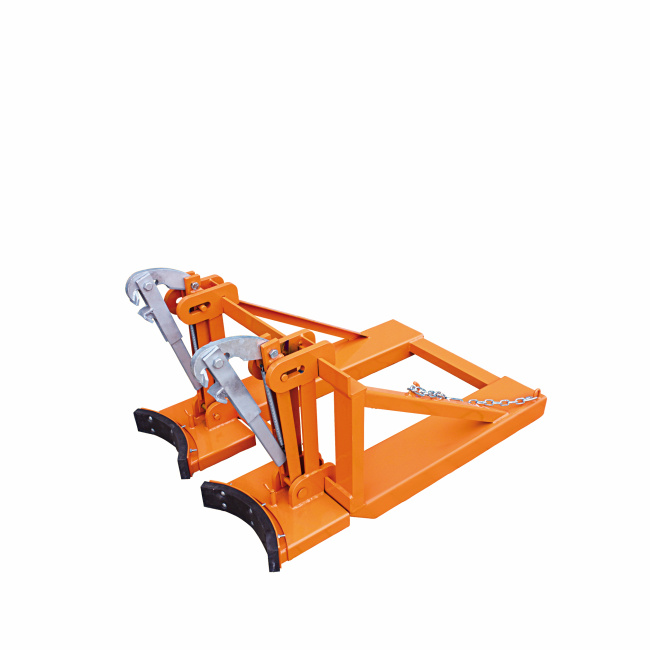 Fasslifter für Stahl- und Kunststoff-Fässer - 2 x Fass - Tragkraft 800 kg - Orange