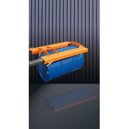 Fassgreifer für liegende Sicken-Fässer 1 x Fass - Tragkraft 300 kg - Orange