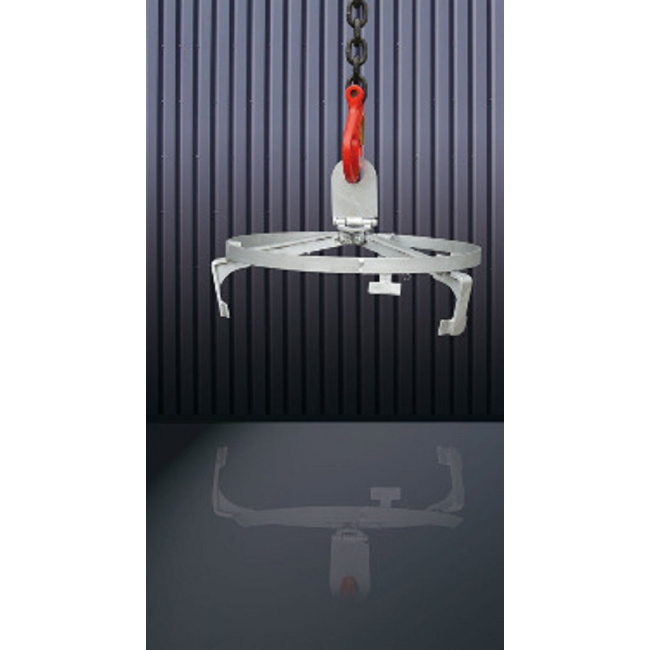 Fasstraverse für Kran - 1 x Fass - Tragkraft 300 kg - Feuerverzinkt