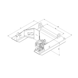 Fass- und Tonnenkipper mit Kette - 1 x Fass - Tragkraft 400 kg - Orange