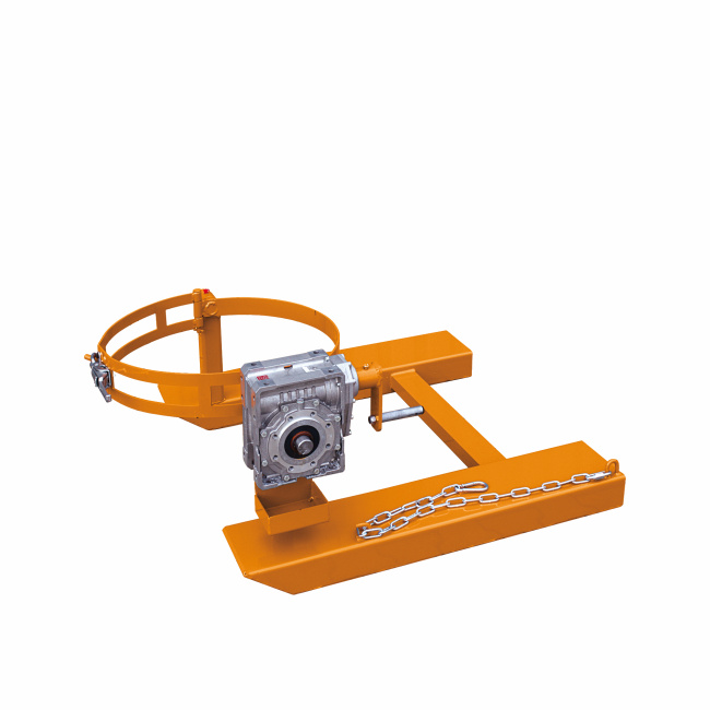 Fasskipper mit Kurbel - 1 x Fass - Tragkraft 360 kg - Orange