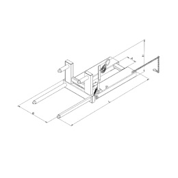 Fasswender - 2 x Fass - bis 200 l Stahlfässer - Tragkraft 1000 kg - Orange