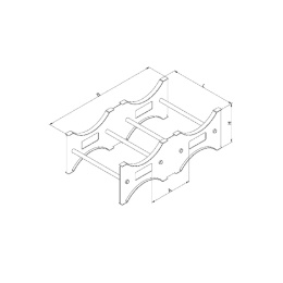 Fasspalette modular - 2 x Fass - für Stapler - Orange