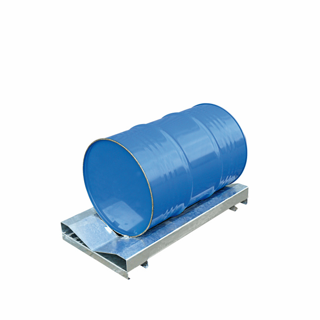 Regal Fasspalette - 1 x Fass - für Stapler - Feuerverzinkt