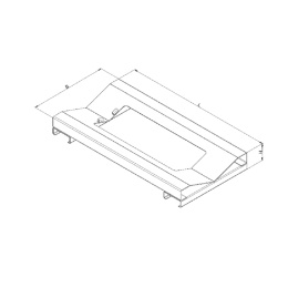 Regal Fasspalette - 1 x Fass - für Stapler - Feuerverzinkt