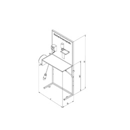 Batterie Ladeplatz - GroLa BG und VdS-Infoblatt 2259 - Orange