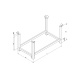 Stapelpalette - 1500 x 1000 x 750 mm - Traglast 1500 kg - Orange