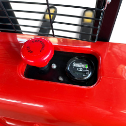 Deichselstapler OSWALD RD1230 1,2 t - 3 m Hubhöhe elektrischer Hochhubwagen