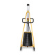Ergonomischer Hubtisch EHT1017 100 kg Tragkraft, 1700 mm Hubhöhe semi-elektrisch