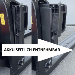 Elektrohubwagen F4 1,5 t Li-ION mit 2 Akkus - elektrischer Hubwagen