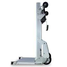 Materiallift ML90, klappbar mit Plattform, 90 kg Tragkraft, 1550 mm Hubhöhe