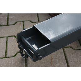 Gabelverlängerung 1600 x 80 x 40 mm - geschlossen - Spitze im Curved Design