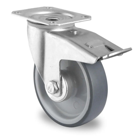 Lenkrolle mit Feststeller