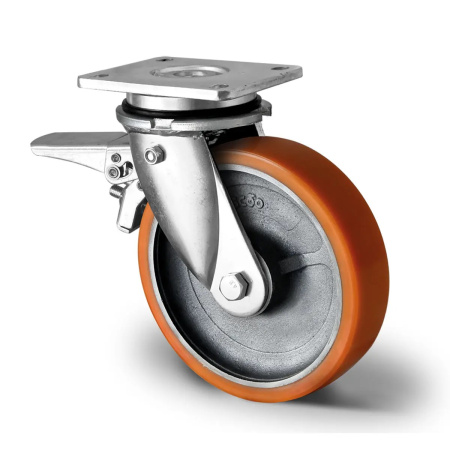 Lenkrolle mit Feststeller