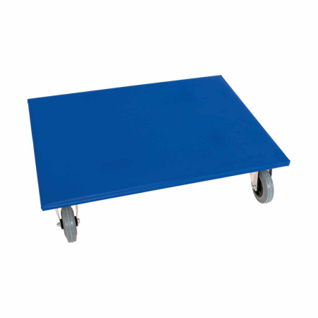 Rollen ø 100 mm Gummi / 480 x 720 mm / 500 kg Traglast /